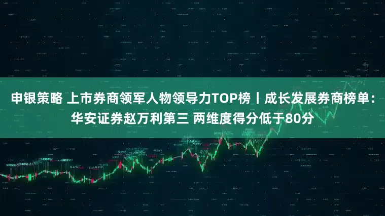 申银策略 上市券商领军人物领导力TOP榜丨成长发展券商榜单：华安证券赵万利第三 两维度得分低于80分