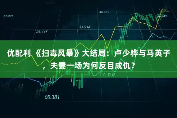 优配利 《扫毒风暴》大结局：卢少骅与马英子，夫妻一场为何反目成仇？
