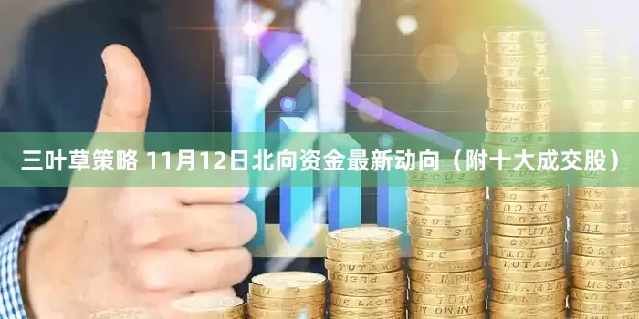 三叶草策略 11月12日北向资金最新动向（附十大成交股）
